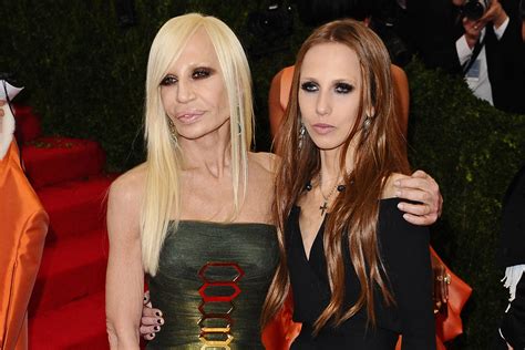 allegra versace age|donatella versace and daughter.